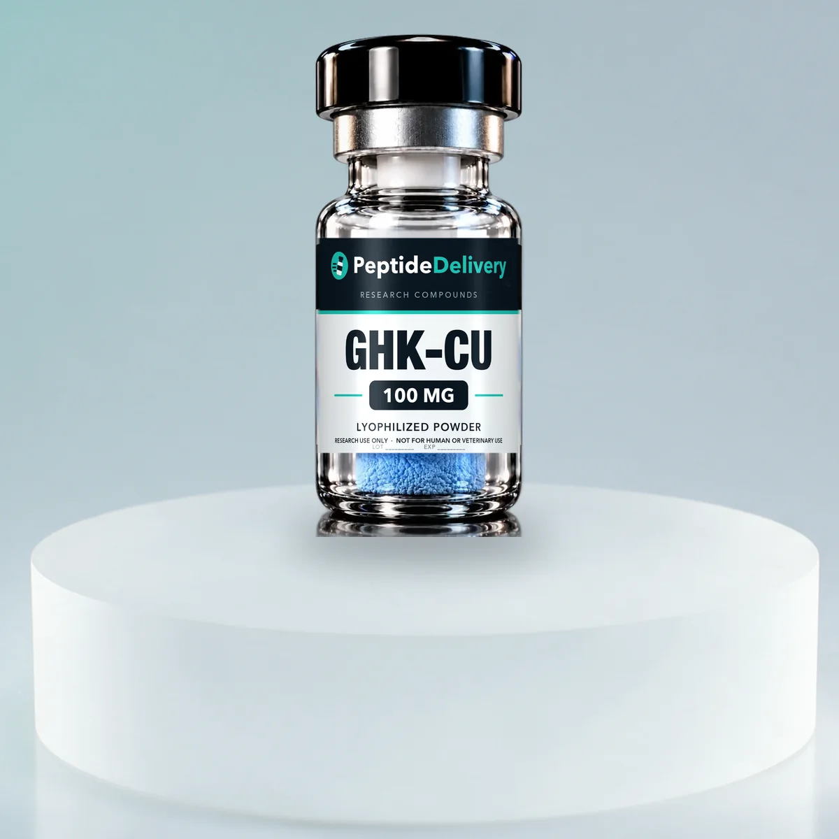 GHK-Cu research vial