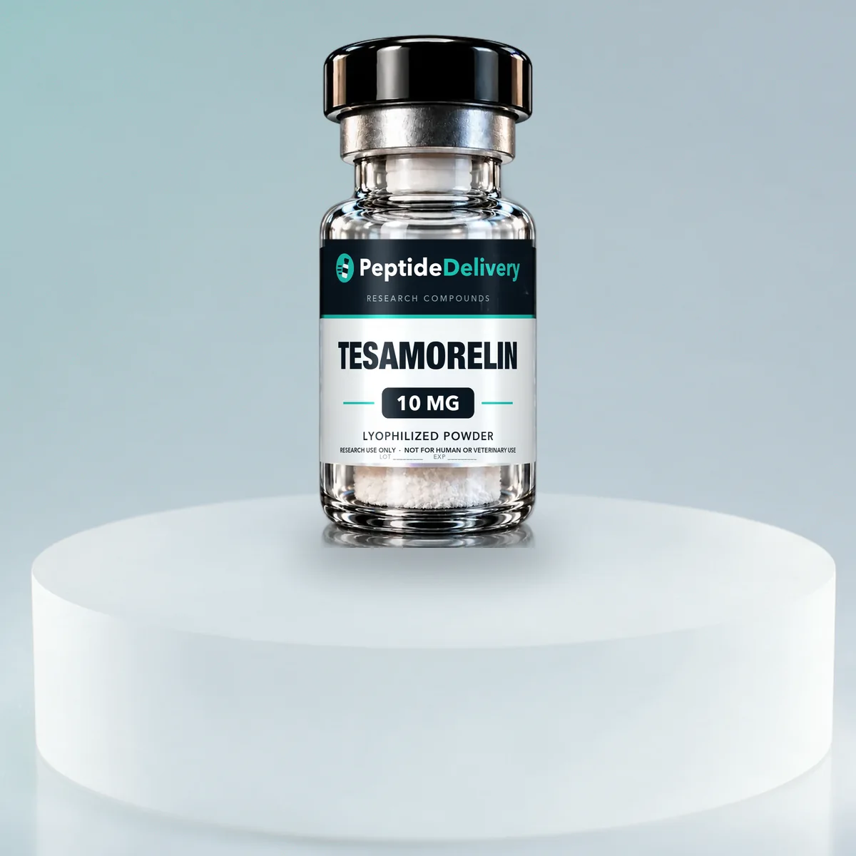 Tesamorelin research vial